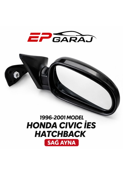 Honda Civic İes 1996-2001 Model Hatchback Uyumlu Sağ Ayna Sedan Uyumsuzdur