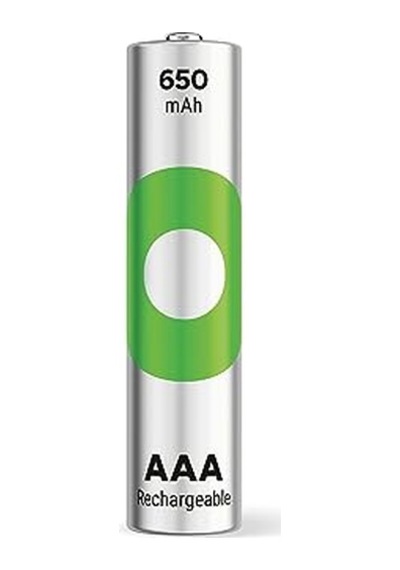 650 Aaa Ni-mh Şarjlı Pil 1.2 Volt 4'lü Kart