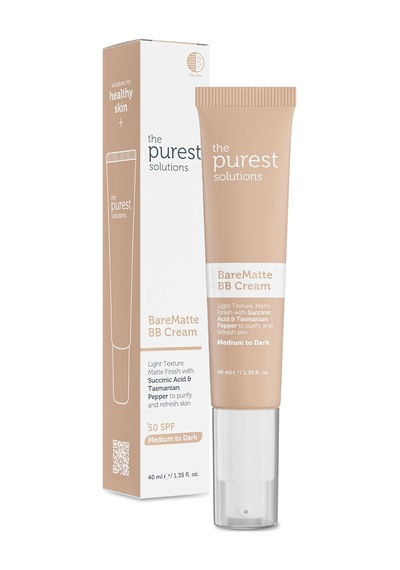 Bb Cream Bare Matte 40 Ml Medium To Dark Çok Renkli