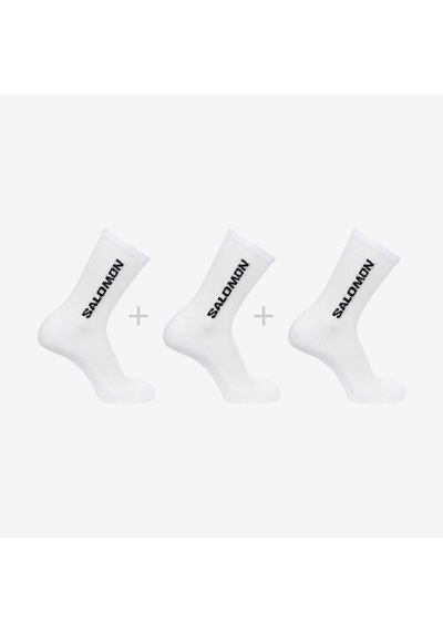 Salomon Everyday Crew 3-pack Çorap-27422 Beyaz