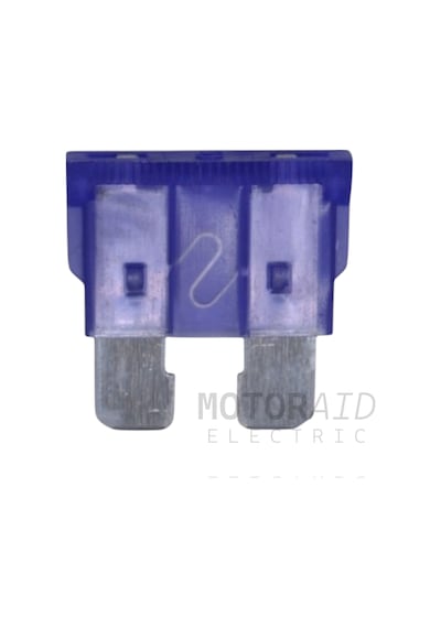 100 Adet 3a Mor Standart Oto Bıçak Sigorta 12v - 32v Dc 3