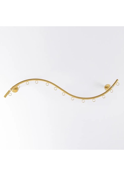 Hypnos Gold Metal Duvara Monte Askılık Gold