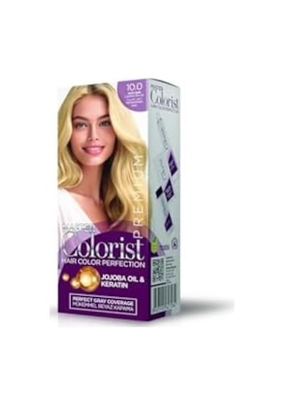 Premıum Yarı Kit Set Saç Boyası 10.0 Açık Sarı