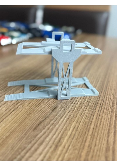 1:32 Ölçek Model Araba Sergileme Lifti - Standı 1 Adet - Araçlar Dahil Değildir .