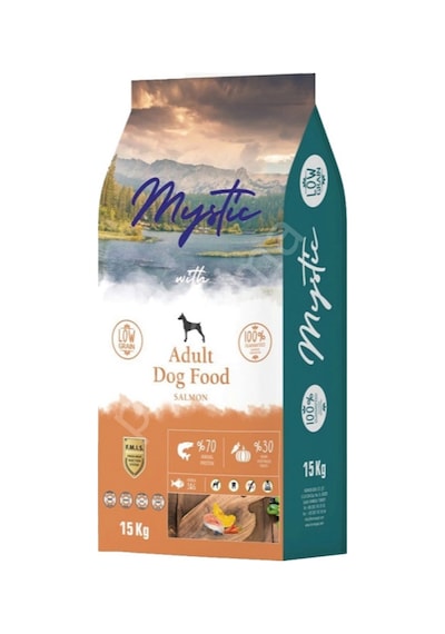 Mystic Az Tahıllı Somonlu Yetişkin Köpek Maması 15 KG