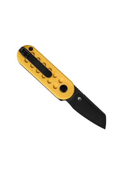 Kizer Mini Bay 14c28n Yellow Brick G10 Handle Kizerv 2583a1 Kamp Çakısı Altın - Kahverengi