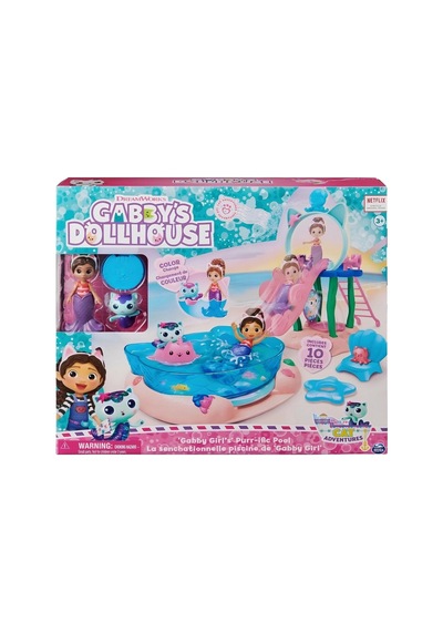 Gabby's Doll House Gabby Ve Süslü Kedi Mavi