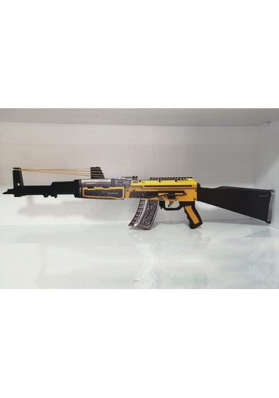 Ahşap Csgo Yakıt Enjektörü Skin Kaplamalı Ak-47 Renkli Lastik Ata