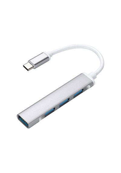 4 Port Type C Hub Ultra Slim Usb Hub 4Lü Type Usb C Çoklayıcı
