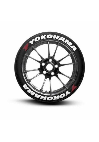 Yokohama Lastik Yazısı Tüm Lastik Yanaklarına Uyumlu 8adet