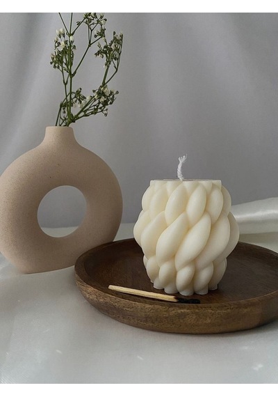 Bernami Mumluk Şamdanpinterest Kıvrık Yağmur Damlası Mum Mini Bubble Ve Şakayık Mum Seti / Dekorasyon Süs Ve Hediyelik Diğer