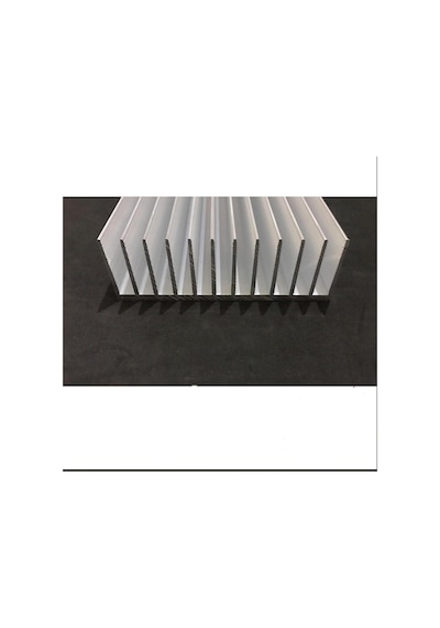 Alüminyum Soğutucu Profil Led Soğutma Profili 110 X 35 Mm 490160121