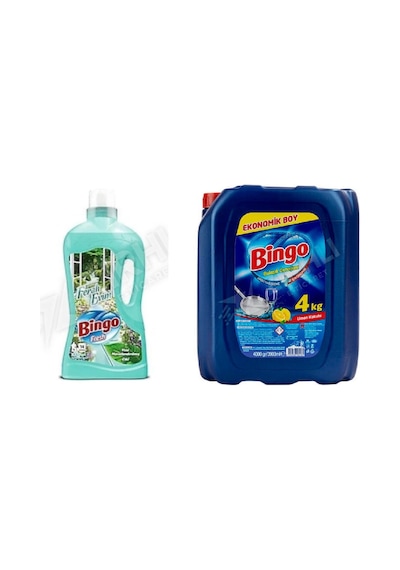 Bingo Yüzey Tem. Fresh 2.5 Lt + Bulaşık Det. 4lt 2'li Set Diğer