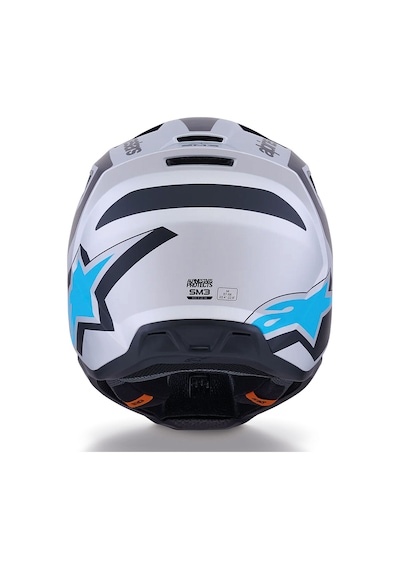 Alpinestars Sm3 Heath Off-road Kaskı Siyah Gri Siyah / Gri