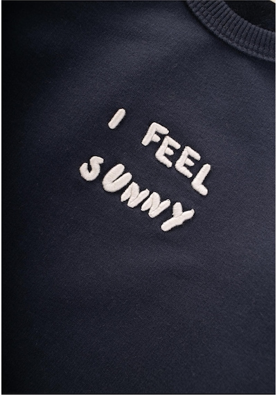 Cigit Nakışlı Sweatshirt 1-7 Yaş Antrasit Antrasit