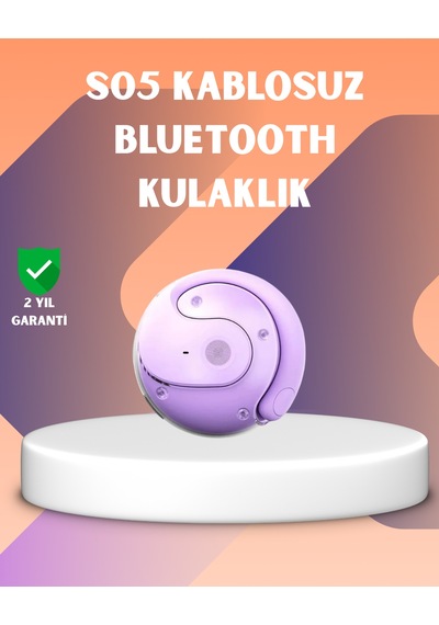 S05 Kulak İçi Kulaklık Değiştirilebilir Silikon Uçlu Ergonomik Tasarım - Lisinya