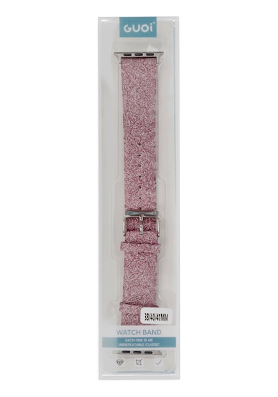 Watch 38mm Creeper Desenli Kordon - Rose Diğer