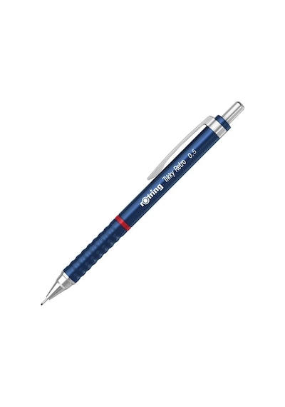 Rotring Tikky Retro 0.5mm Mekanik Kurşun Kalem Metalik Mavi / 220