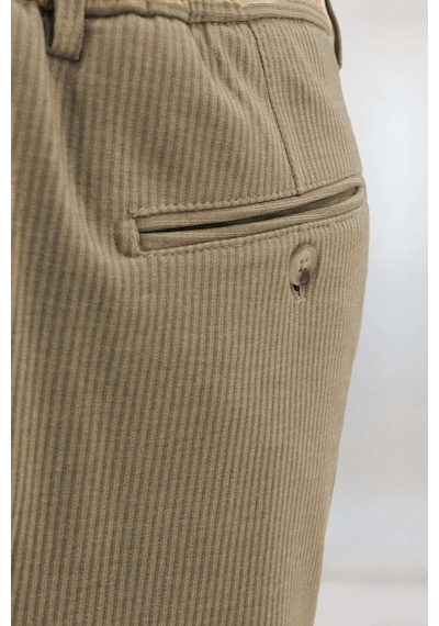 İgs Bej Dynamic Fit Lastikli İpli Erkek Pantolon Konforlu Smart Casual-26027