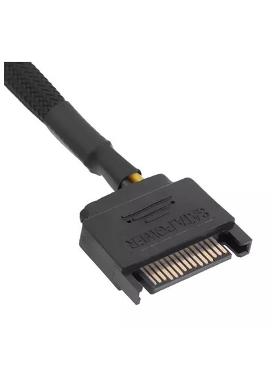 Sata Fan Power Kablosu 4 Port Y Pin Pwm Çoklayıcı Fan Kablosu