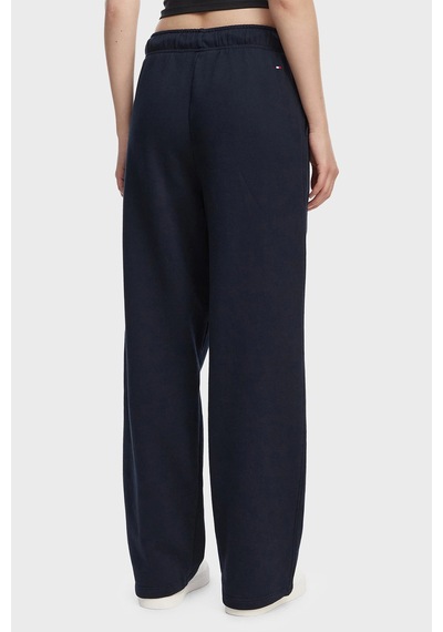 Tommy Hilfiger Pamuklu Comfort Fit Yüksek Bel Pantolon Bayan Pantolon Ww0ww50783 C1g Lacivert