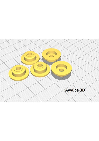 Ayyüce 3d, Hyundai Accent 2007 Kasa Kapı Döşeme Sabitleme Pulu 5x
