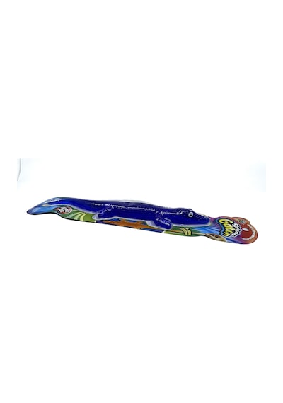 Esnek Dev Sürüngenler 30 Cm - Mavi Timsah