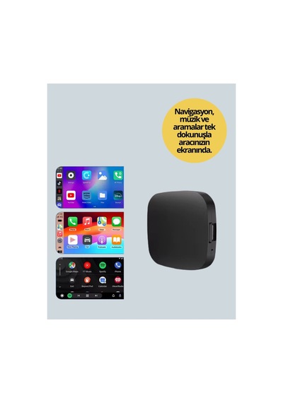 Çift Bant Wifi Android Auto Kablosuz Bağlantı Cihazı Yeni Nesil - Hs08377231-9453 Renkli