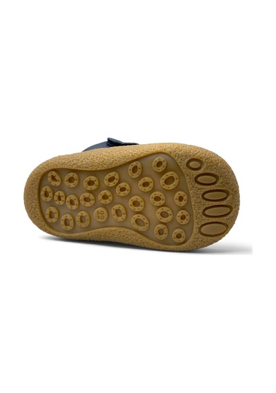 Tuğba Ortopedi 601 Çocuk Barefoot Deri Bot Lacivert