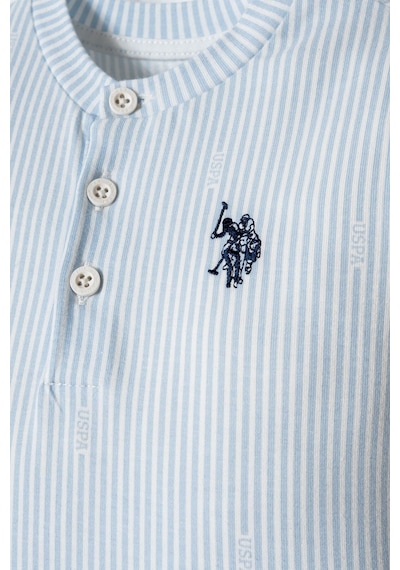 U.s. Polo Assn. Erkek Bebek Mavi Şort Takım Usb2898-c-v1 Mavi