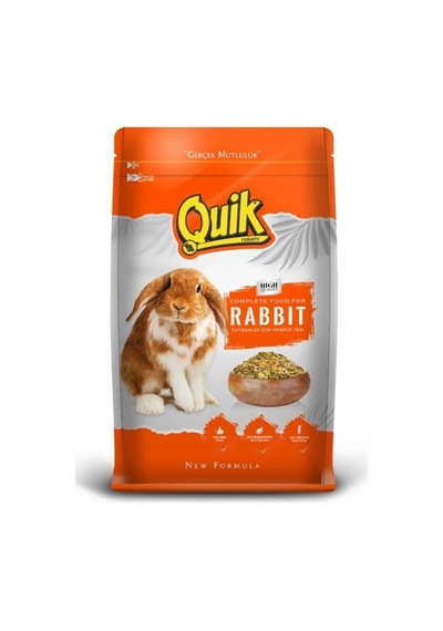 Quik Tavşan Yemi 750 Gr X 6 Paket