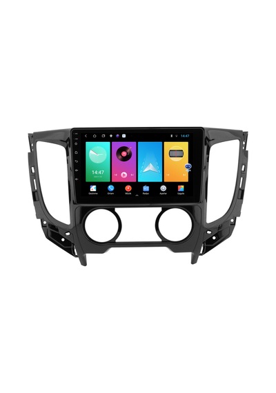 Mitsubishi L200 Android Multimedya 2015-2019 Manuel Klima 8+256 Gb Yazılımsal 9"