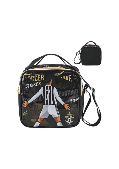 Muggle Mu-9140 İlkokul Sırt Çantası Soccer Game + Beslenme Çantası + Kalem Kutusu