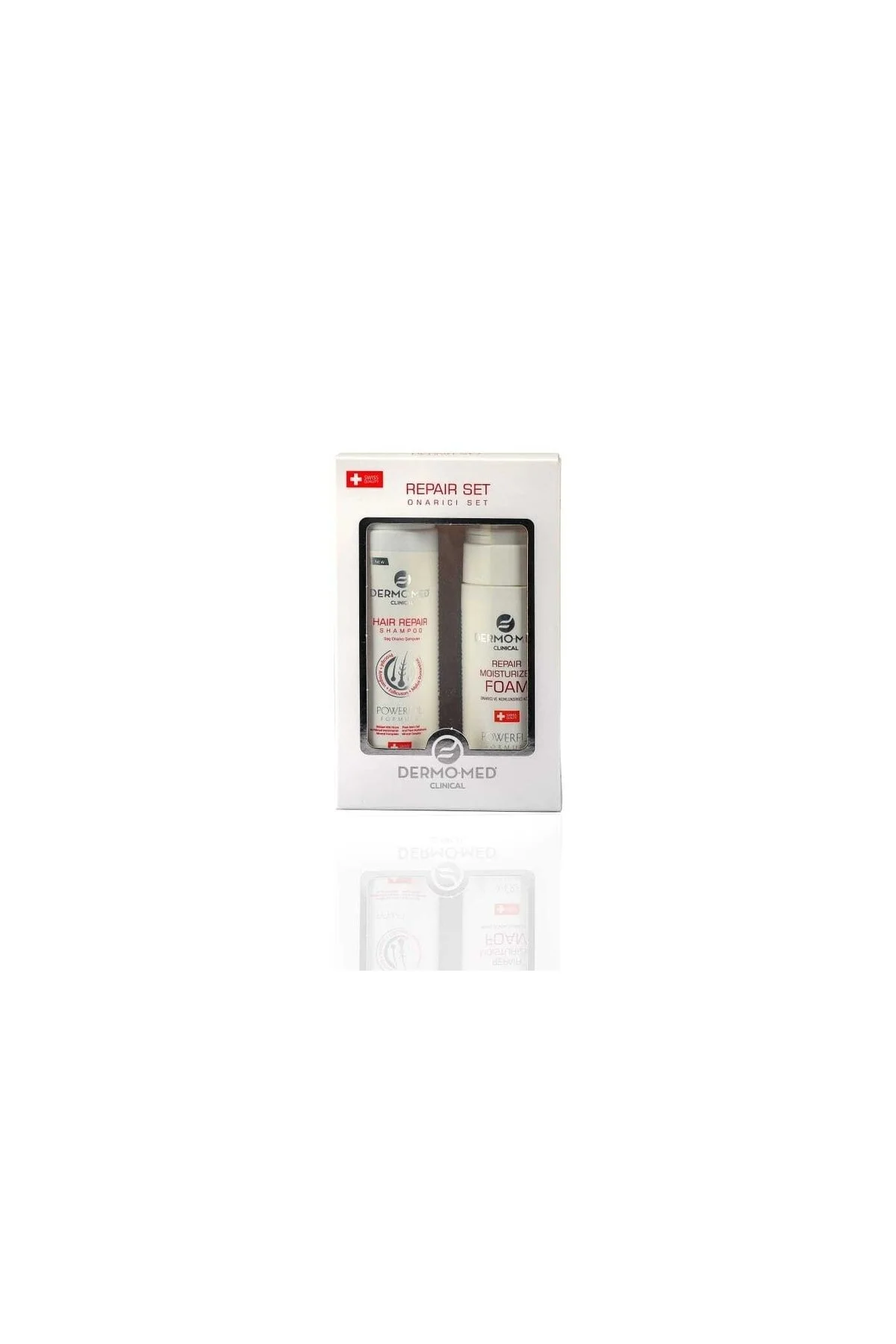 Dermo-med Clinical Onarıcı Set 250 Ml Şampuan+150 Ml Köpük Tüm Saçlar