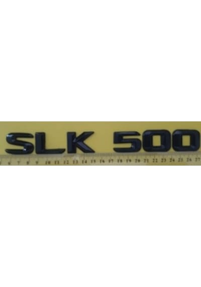 Mercedes Uyumlu Yazı Slk 500 Siyah