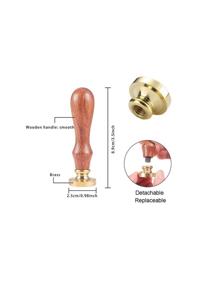 Profisher Mektup Damga Mühürü Gül Ve Kalp + 30 Mühür Mumu + Eritme Kaşığı Diğer