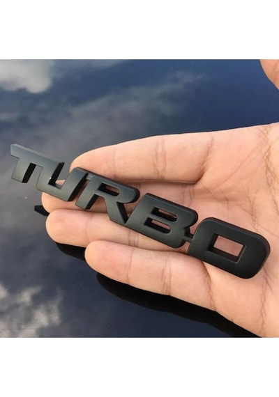 Turbo Piano Black Bagaj Yazısı 3m 3d Abs Renault Symbol