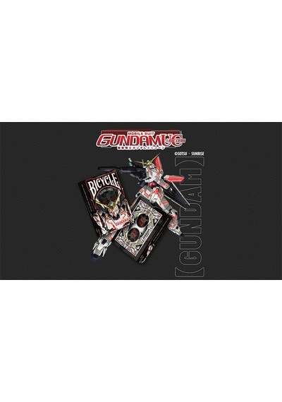 Bicycle Gundam Unicorn Premium Oyun Kağıdı Koleksiyonluk İskambil Kartları Destesi