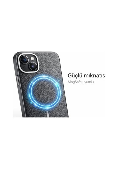 İphone 13/14 İle Uyumlu Magsafe Kılıf, Premium Deri Görünümlü, Kamera Korumalı, Güçlü Mıknatıslı Telefon Kılıfı,siyah + 9h Anti Statik Temperli Kırılmaz Cam Ekran Koruyucu Hediyeli 6998 İphone 13/14 İle Uyumlu Magsafe Kılıf, Premium Deri Görünümlü, Kamera Korumalı, Güçlü Mıknatıslı Telefon Kılıfı,siyah + 9h Anti Statik Temperli Kırılmaz Cam Ekran Koruyucu Hediyeli 6998