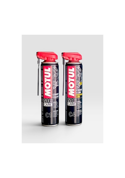 C1 C4 Zincir Bakım Seti 400 ML + 5100 10w-40 4t 1L Motor Yağı ve Fırça