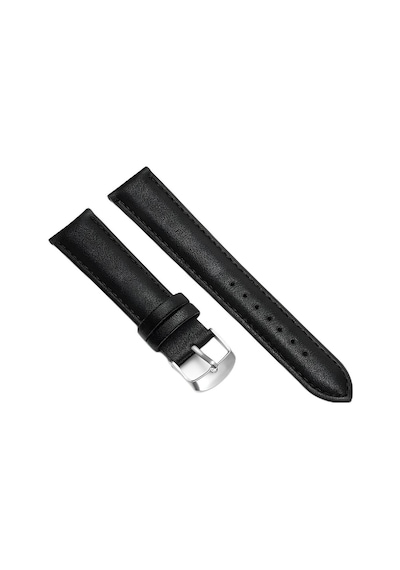 22mm Akıllı Pimli Siyah Hakiki Tek Parça Deri Saat Kordonu Kayışı 44mm Diğer