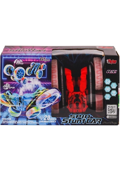 Hg-4-45 Kumandalı Işıklı Buharlı Stunt Spin Araba -eco Lounge Yeşil