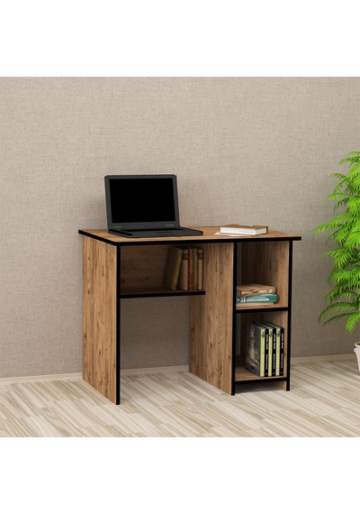 Kalenderdekor1 Kalender Dekor Avel 90 Cm Çalışma Masası Av04 Meşe