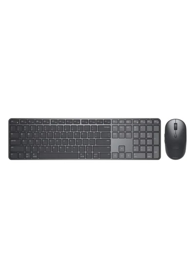 Dell Pro 7 Slim Km726 Kablosuz Klavye Mouse Set Q Tr Siyah 580-bdlg Optik