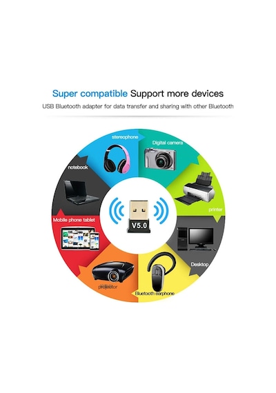 Bluetooth Pc Dongle 5.0 Adapter