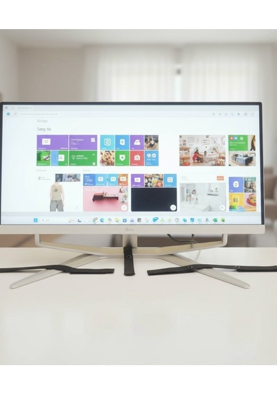 4lü Set Cırt Bantlı Ayaklı Lcd Tv All İn One Pc Bilgisayar Monitör Sabitleme Deprem Koruma Kemeri