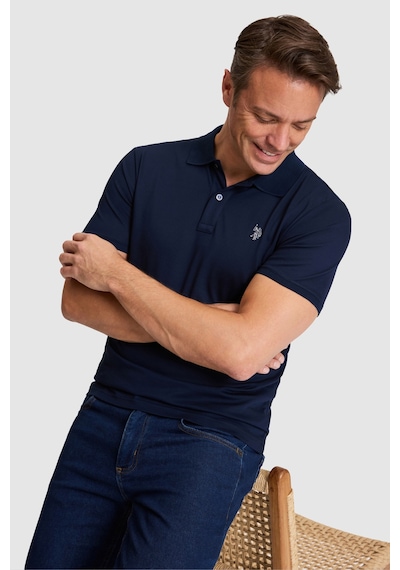 U.s. Polo Assn. Erkek Lacivert Tişört Basic 50322297-vr033