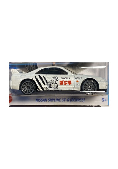 Tekli Metal Arabalar Nıssan Skylıne Gt-r Bcnr33 Nadir Bulunur Koleksiyonluk Beyaz