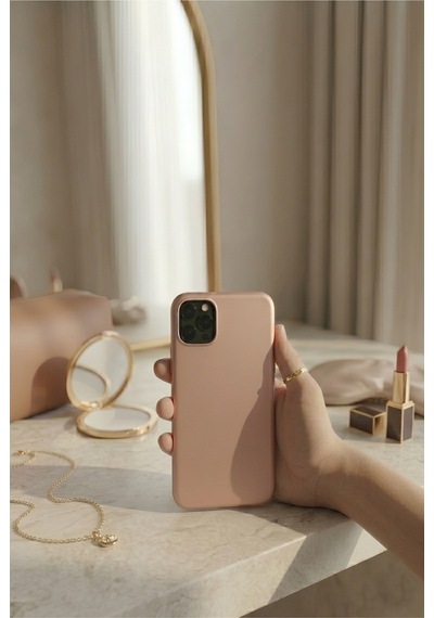 İphone 11 Pro Max Silikon Kılıf Esnek Darbe Emici Koruyucu Telefon Kılıfı Mor
