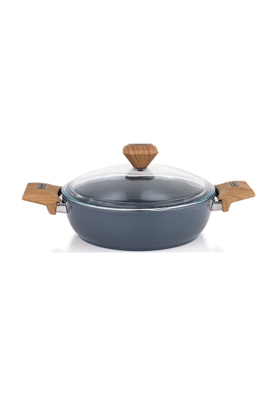 Schafer Fiesta 24 Cm Seramik Basık Tencere-siyah